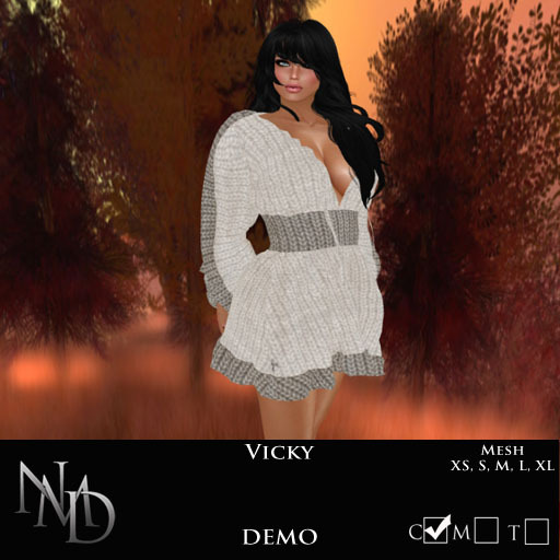 .:[NMD]:.  Vicky Dress Box Knit