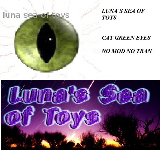 green cat  eyes
