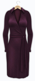 !Rebel Hope - Kennedy Mesh Dress Plum