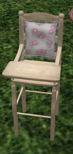 .:TS:. Wooden High Chair (light)