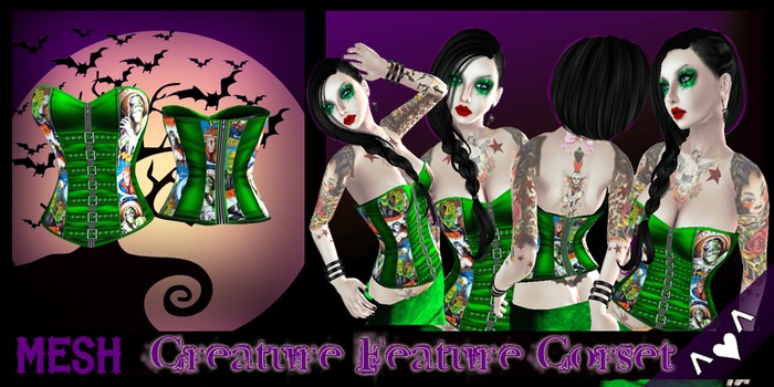 ^v^DRBC^v^Creature Feature Corset