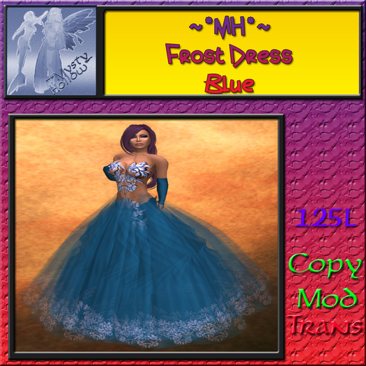 ~*MH*~ Frost Dress Blue
