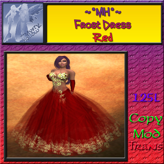~*MH*~ Frost Dress Red