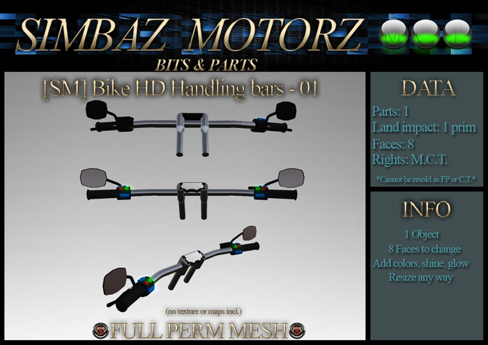 [SM] Bike HD Handling bars 01