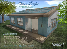 [CIRCA] - "Ocean Pacific" Art Studio - Aqua