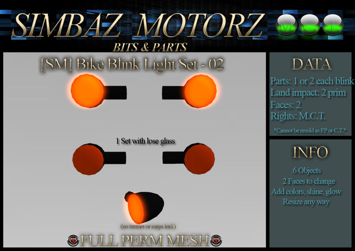 [SM] Bike Blink Light Set 02