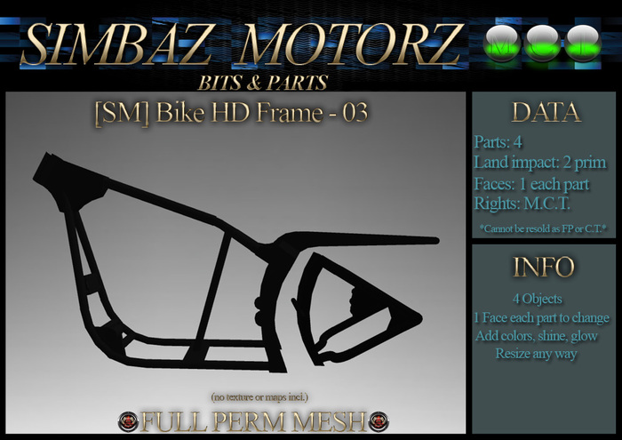 [SM] Bike HD Frame 03