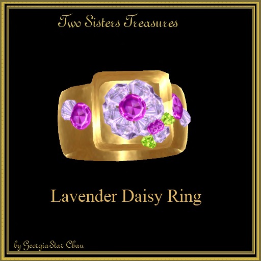 TST Lavender Daisy Ring