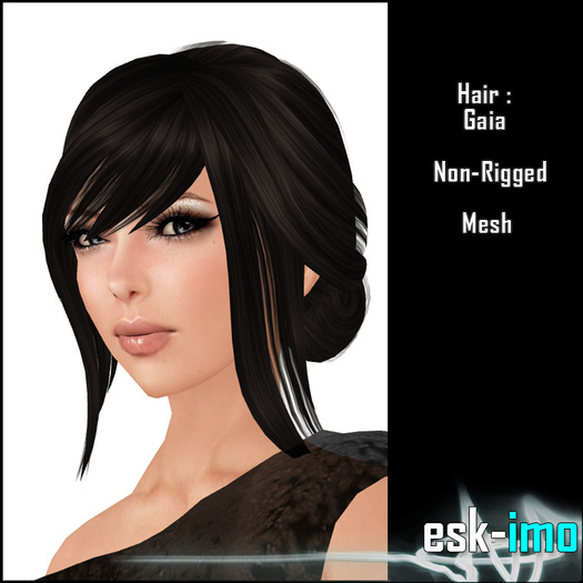 :esk-imo: Hair _ Blacks _Gaia
