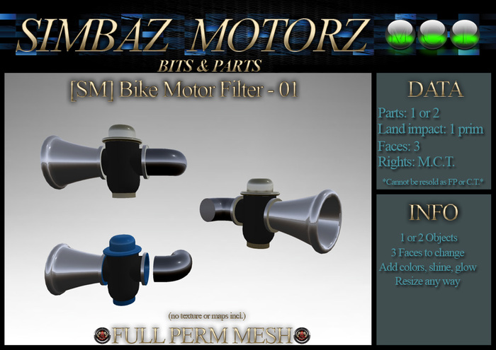 [SM] Bike Motor Filter 01
