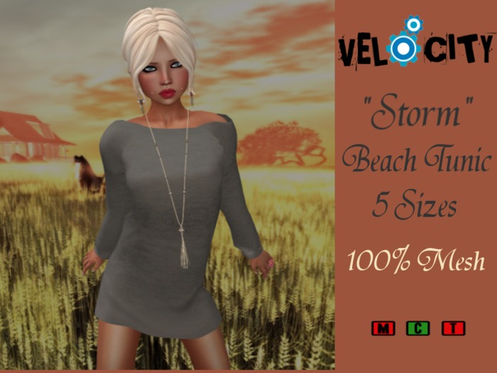 VELOCITY Storm Beach Tunic