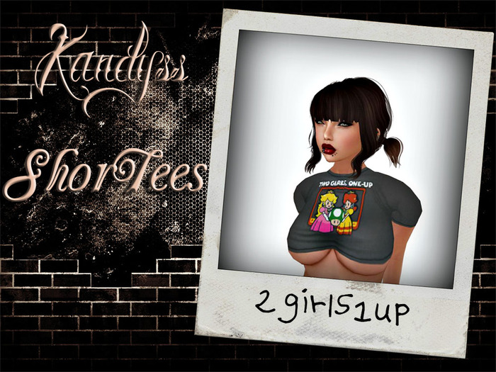 KANDYSS ShorTee 2girls1up