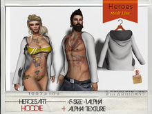 Heroes Art.- Rock Sweater - Pearl White