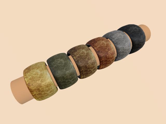ZZ * Metallic Bangles