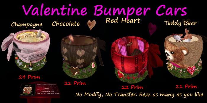 Valentine Bumper Car Rezzer