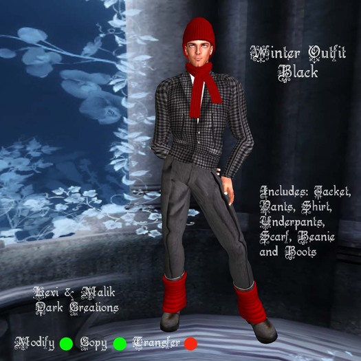 Winter Outfit Black