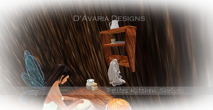 [DD] Petites Kitchen Shelves -  Box
