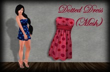 Pink Dotted Dress