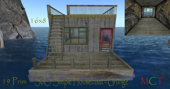 SoCr Simple Houseboat - Grunge
