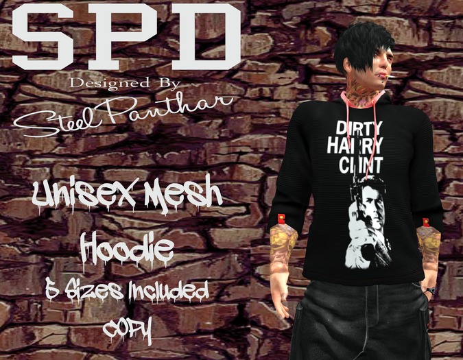 SPD MESH HOODIE - DIRTY HAIRY