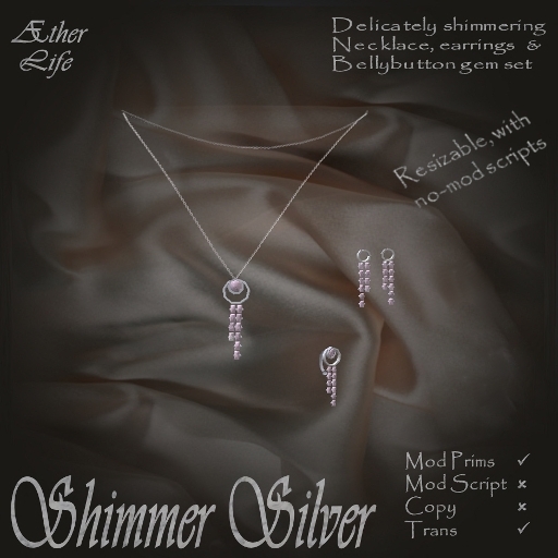 AEther Shimmer Silver set