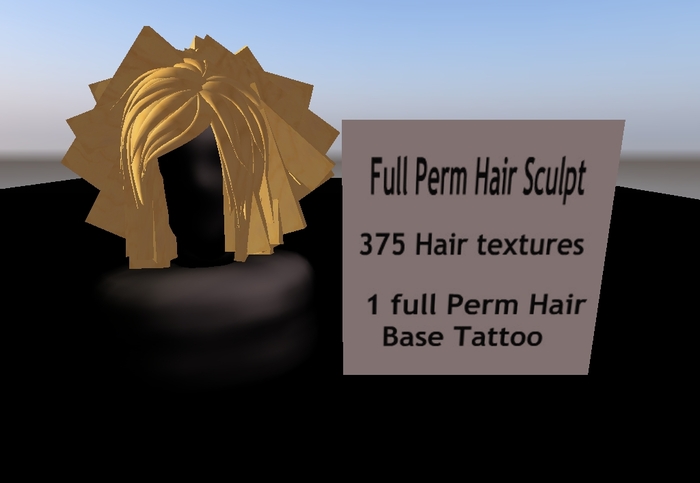 Full Perm Hair #7-kit