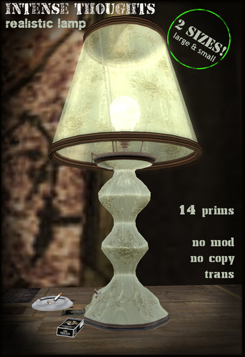 **MAHN** Intense Thoughts - Realistic Lamp