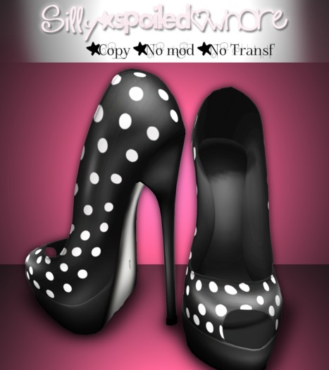 -SSW- Polka Dot white