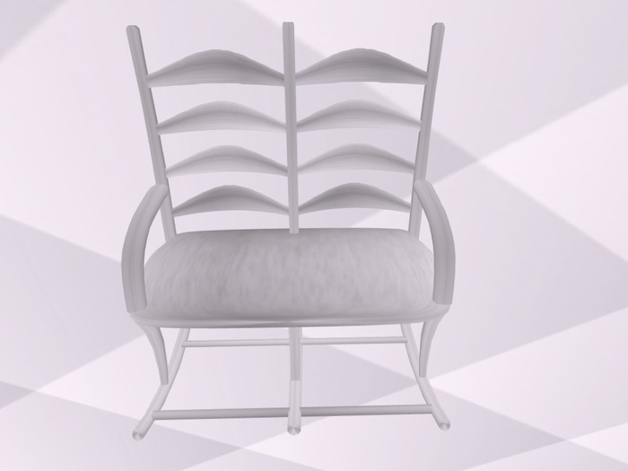 Fam Rocking Chair-white