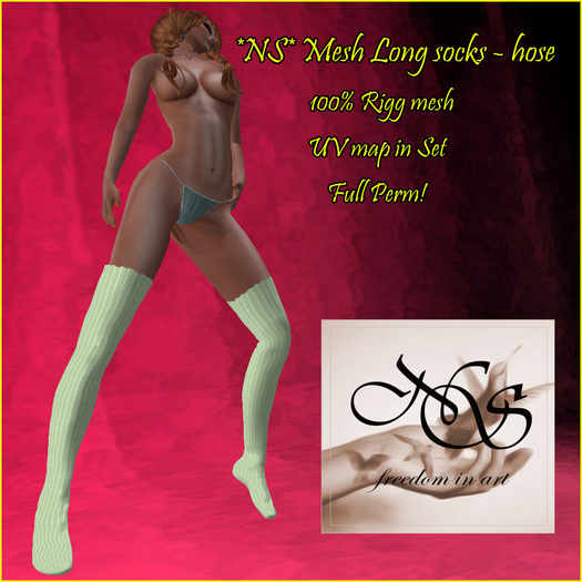 *NS* Mesh Long socks - hose