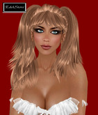 EdelStore woman hair " Berlin " dark blonde blond dancer model hair girl hair pigtail tail Zopf