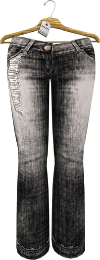 *Mesh Female Low Rise Jeans grey*