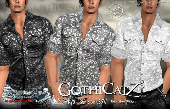 >>GothiCatz<< Kyo Shirts BGW