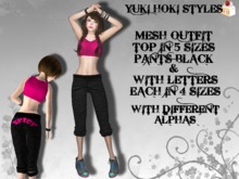 YHS Mesh Spicy Outfit Pink
