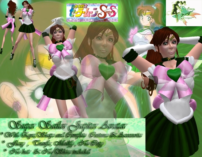 SUPER SAILOR  JUPITER AVATAR