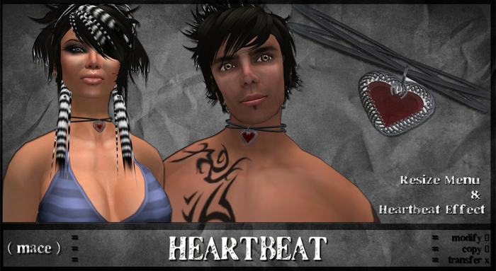 ( mace )( HEARTBEAT Necklace )