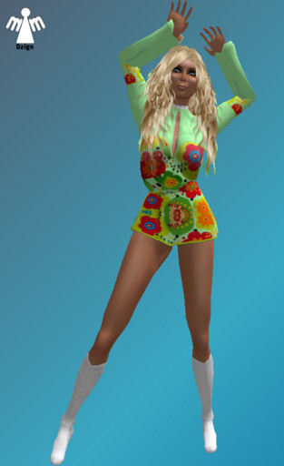 MM Flower Power Girl (green)