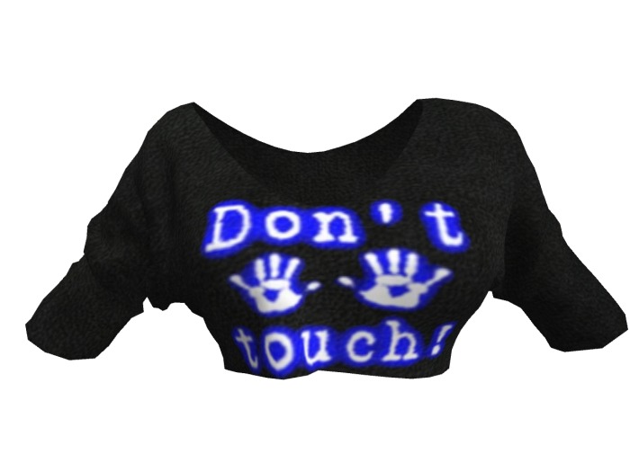 MESH handsoff croptop