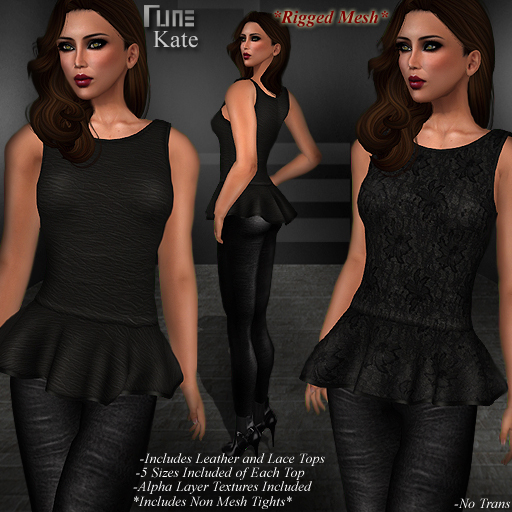 DE Designs - Rune - Kate - Black