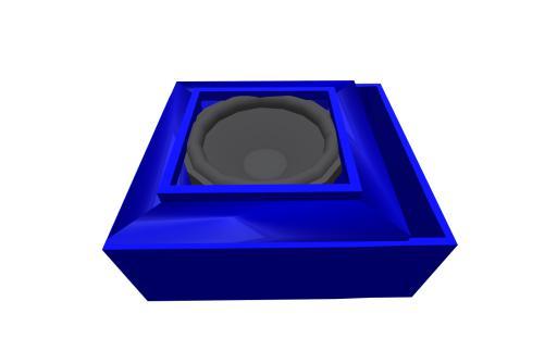 Full Perm Square Subwoofer Single