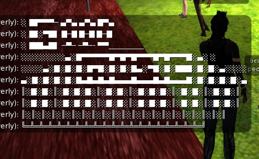 GOOD MUSIC text art