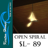 Keaton Serenity Open Spiral Chandelier