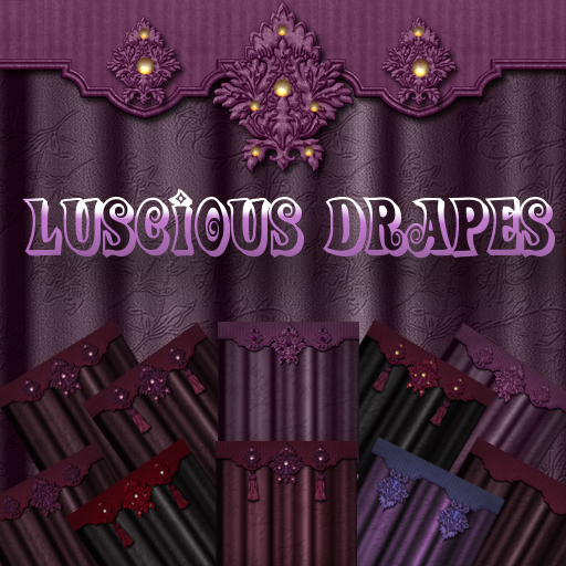Luscious Drapes Part 1 - 30 luxurious drapes textures!