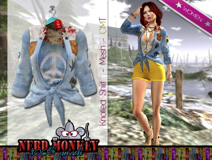 .::[NerdMonkey]::. .::[Knotted Shirt Hippie]::. 