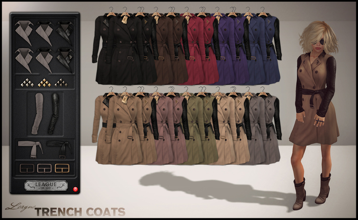 *League* TrenchCoat -Fatpack