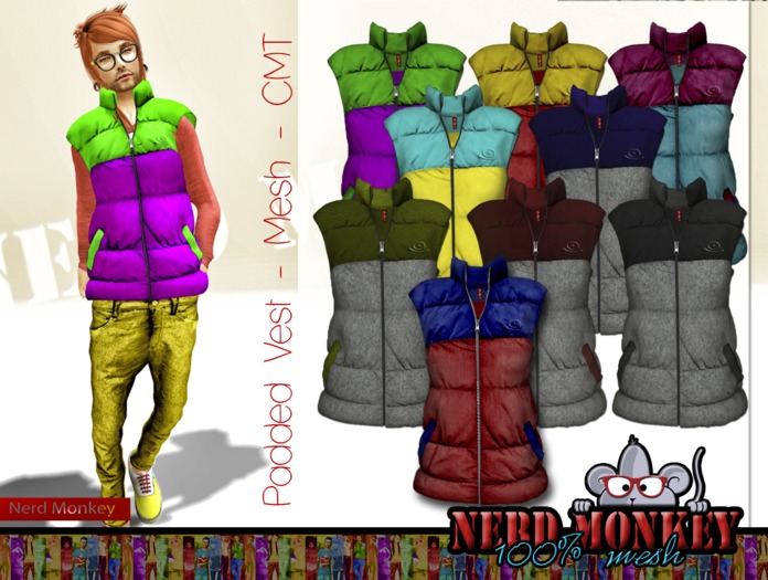 .::[NerdMonkey]::. .::[Padded Vest Fat Pack]::. 