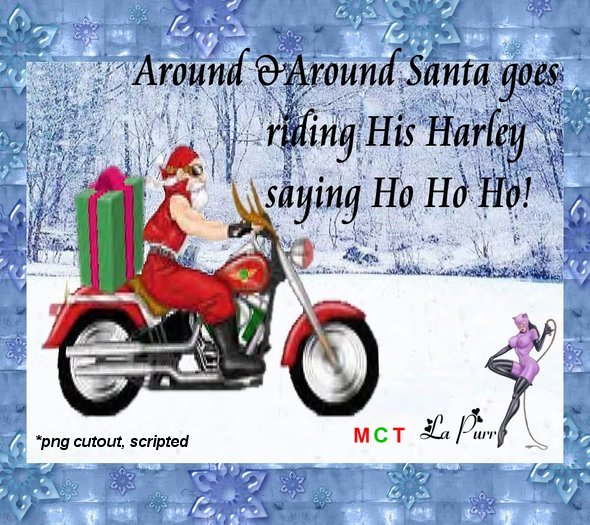 Harley Riding Santa 1 !!