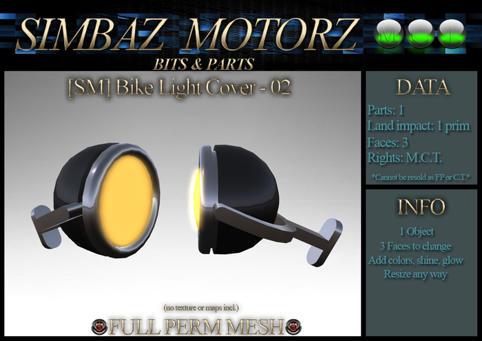 [SM] Bike Light Cover 02