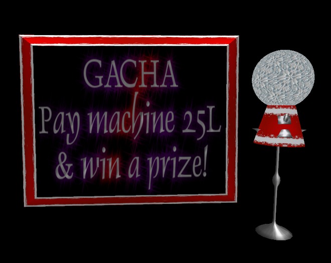 Winter GACHA pay 25L for random gift!