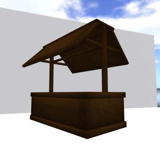 Shop Stall - Chestnut